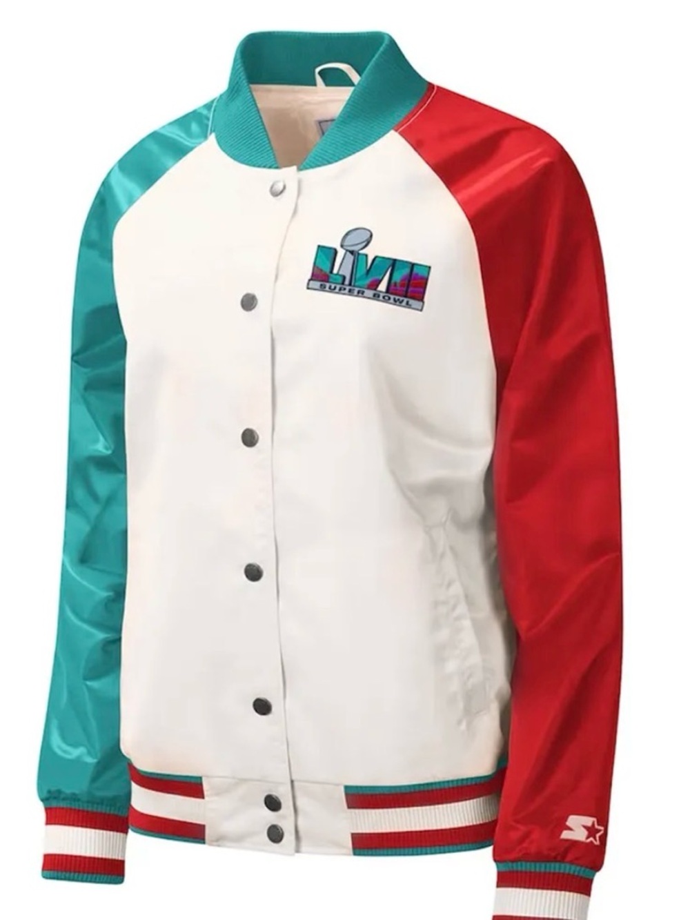 Cream Super Bowl LVII Pass Rush jacket